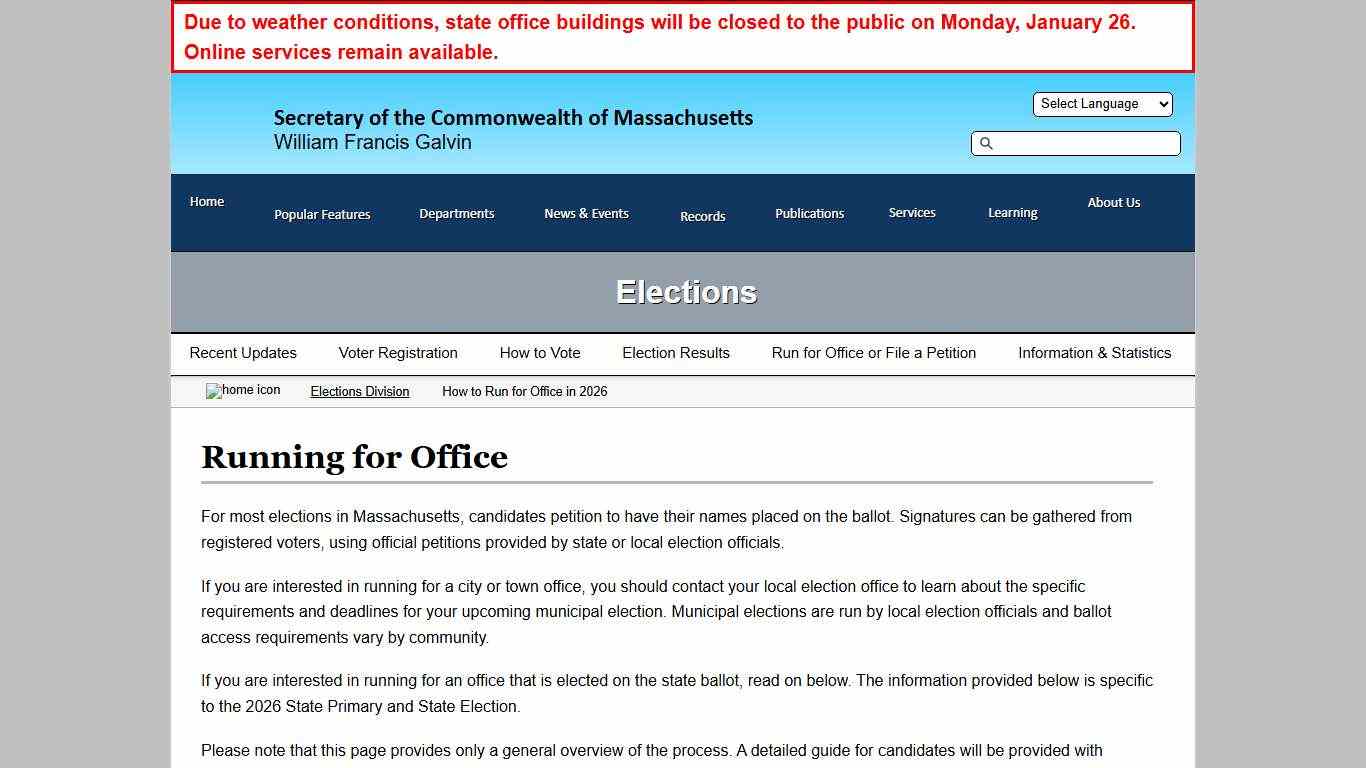 How to Run for Office in 2026